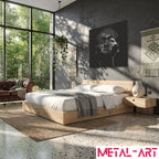 Raw Emotion - laser-cut metal wall art