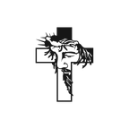 Divine Sacrifice - laser-cut metal wall art