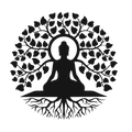 Sacred Balance - laser-cut metal wall art