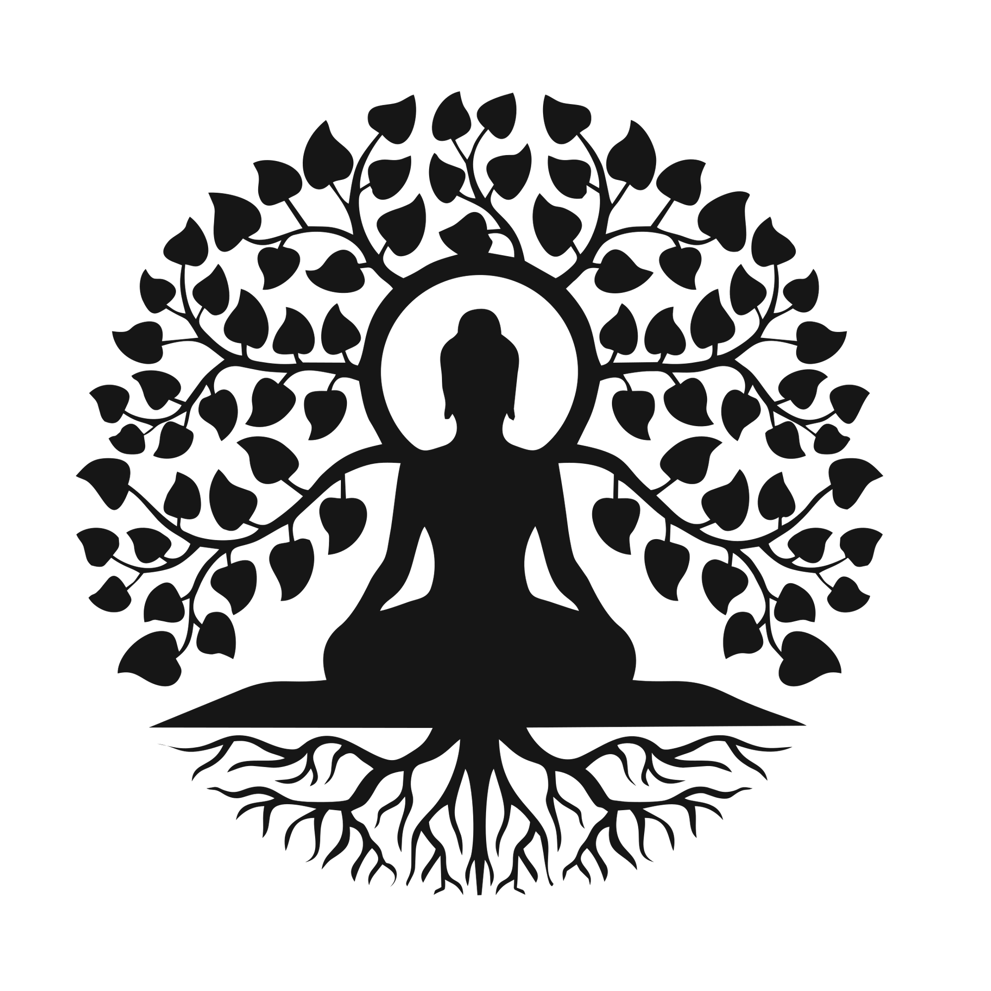 Sacred Balance - laser-cut metal wall art