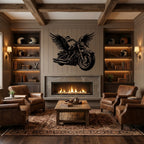 Wild Wings - laser-cut metal wall art