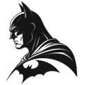 Shadow Guardian - laser-cut metal wall art
