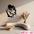 Safe Haven - laser-cut metal wall art