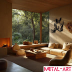Mighty Horn - laser-cut metal wall art