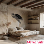 Aquatic Harmony - laser-cut metal wall art
