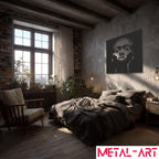 Raw Emotion - laser-cut metal wall art