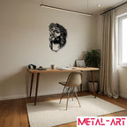 Light of Salvation - laser-cut metal wall art