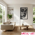 Defined - laser-cut metal wall art