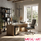 Living Word - laser-cut metal wall art