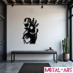 Stark Signature - laser-cut metal wall art