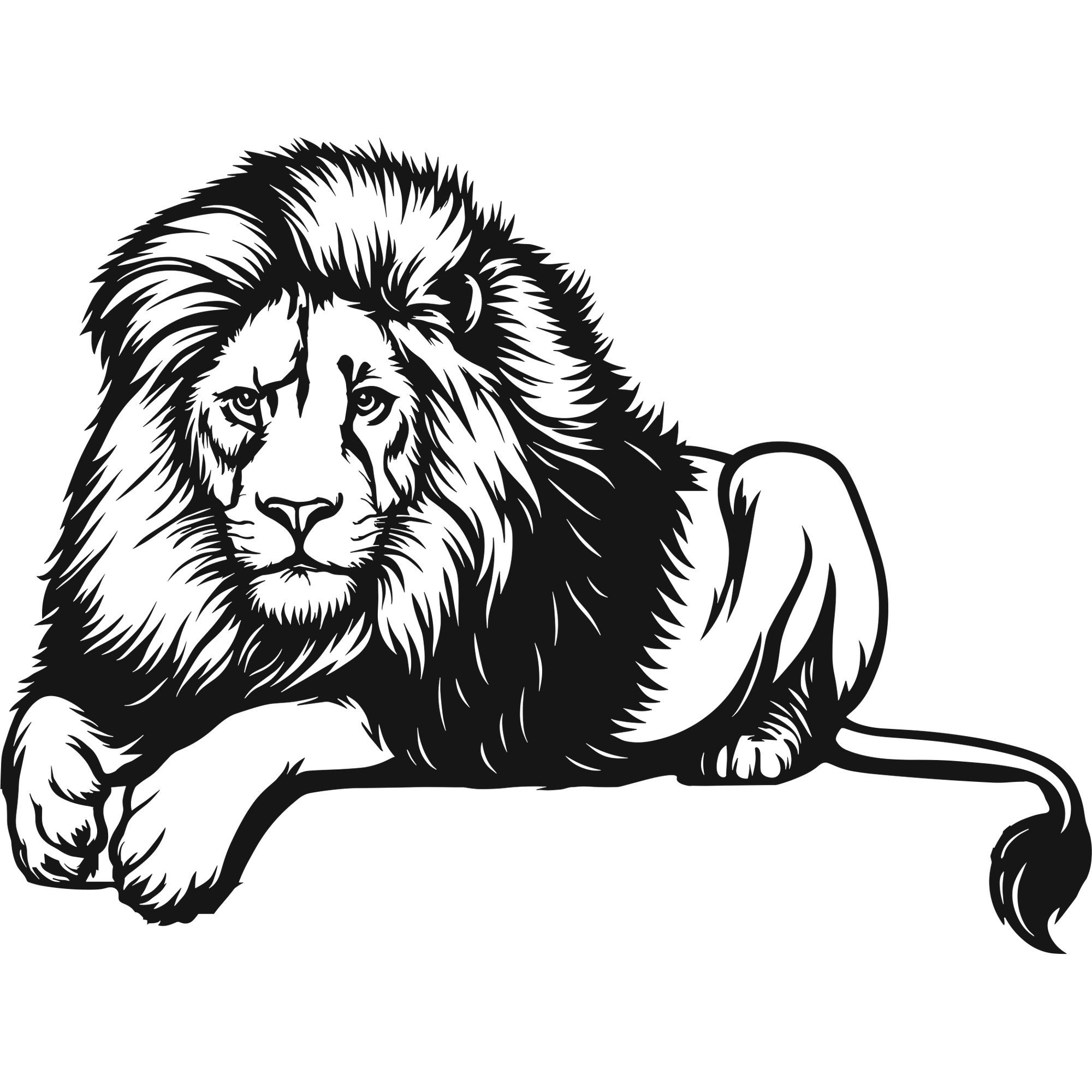 Golden Pride - laser-cut metal wall art