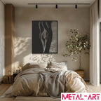 Rhythmic Form - laser-cut metal wall art