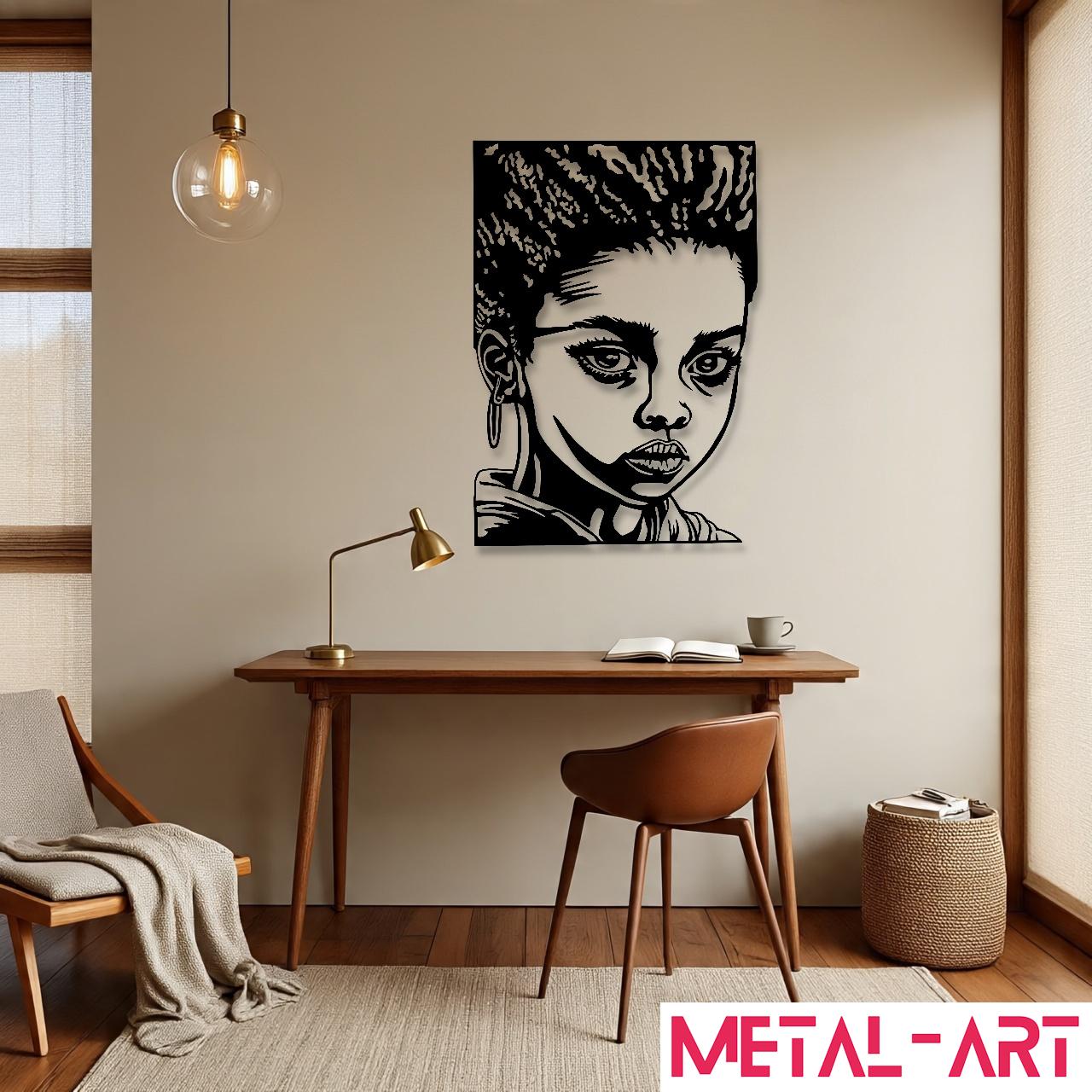 Little Wonder - laser-cut metal wall art