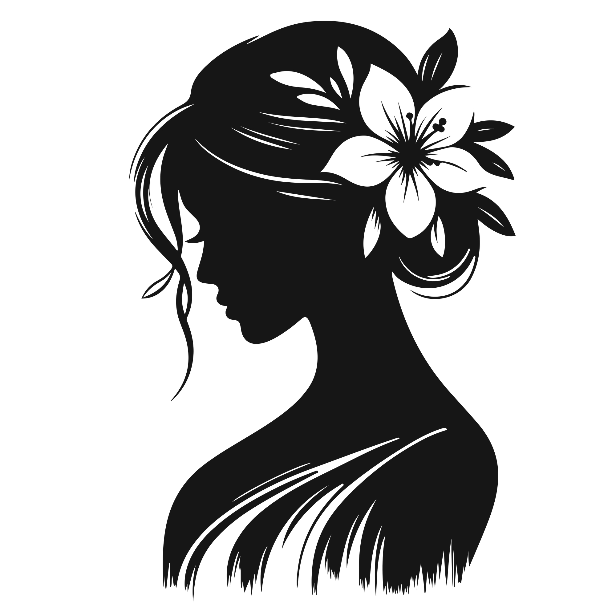Blooming Beauty - laser-cut metal wall art