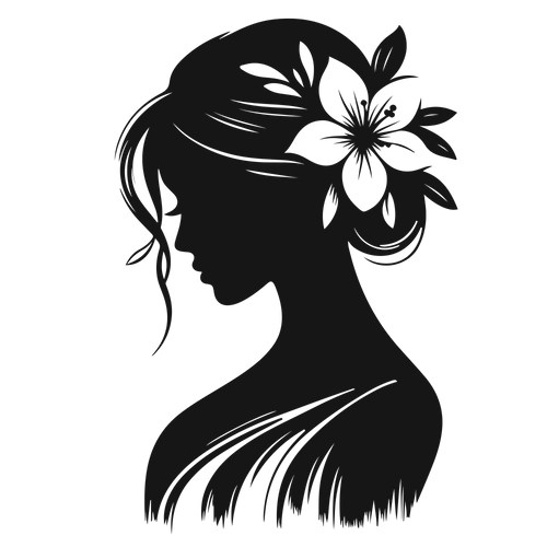 Blooming Beauty - laser-cut metal wall art