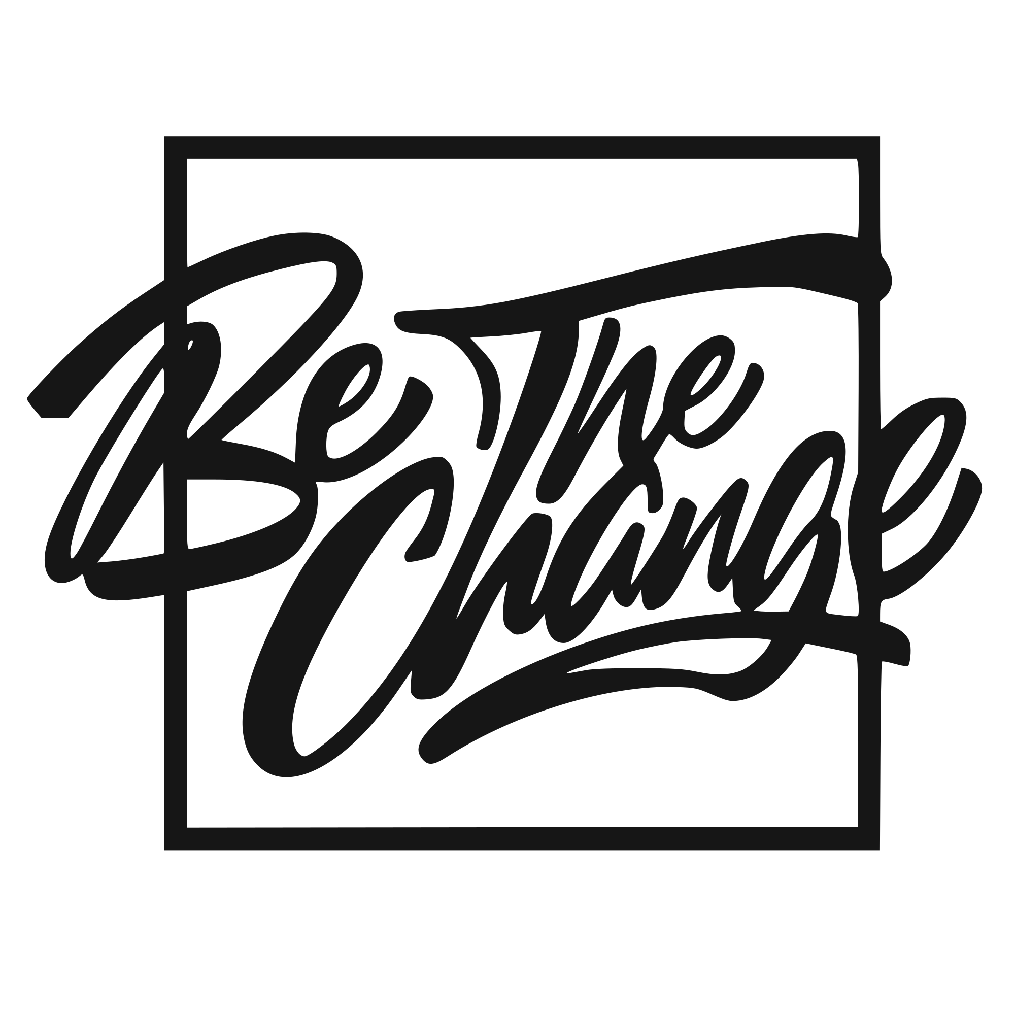 Change Maker - laser-cut metal wall art