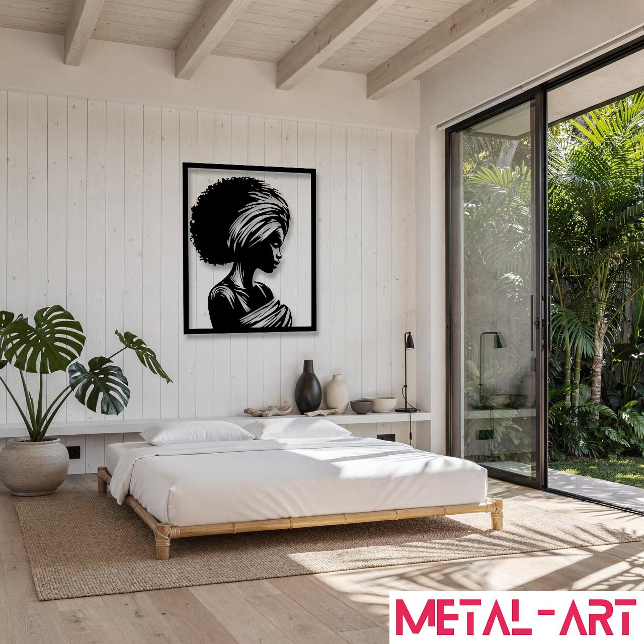 Heritage Beauty - laser-cut metal wall art