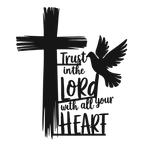 Wings of Belief - laser-cut metal wall art