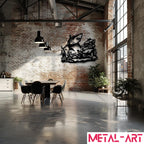 Apex Predator - laser-cut metal wall art