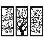 Whispers in the Trees - laser-cut metal wall art