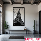 Paris Perspective - laser-cut metal wall art