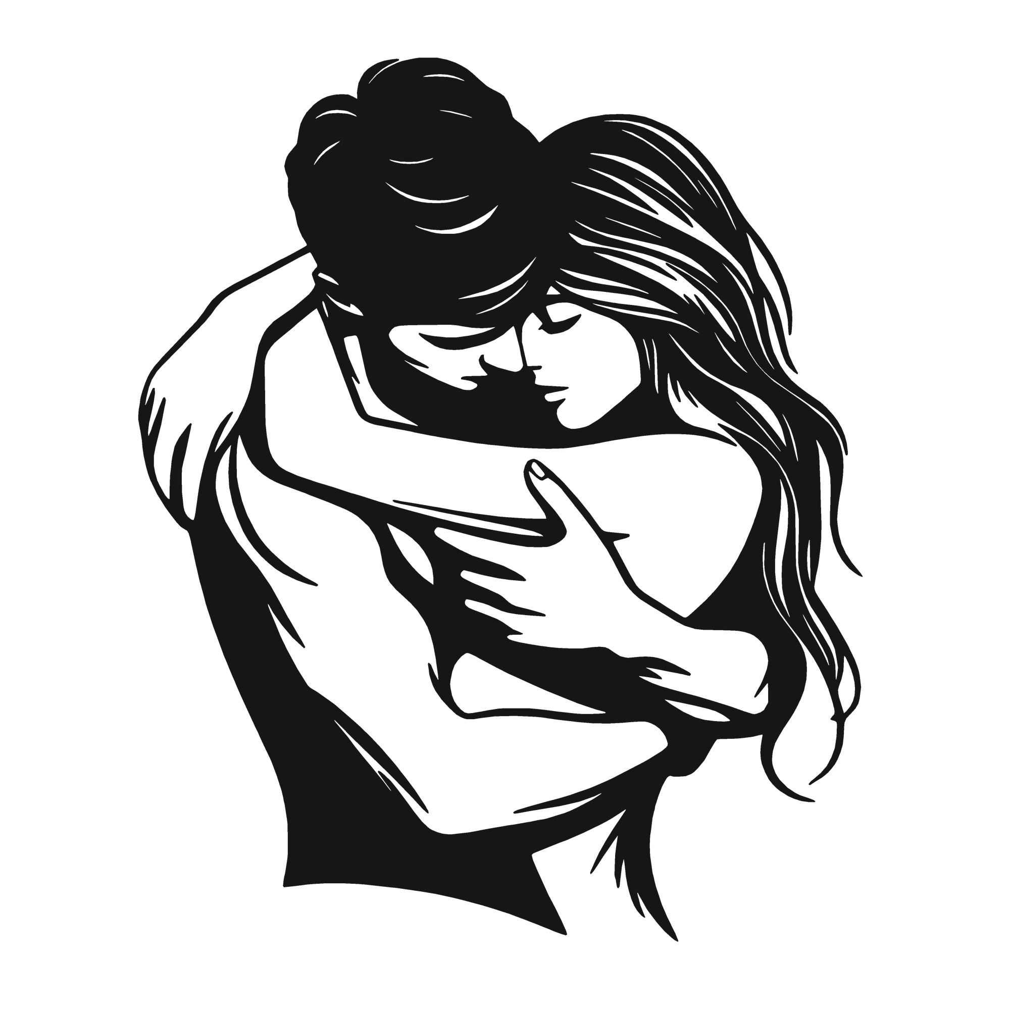 Safe Haven - laser-cut metal wall art