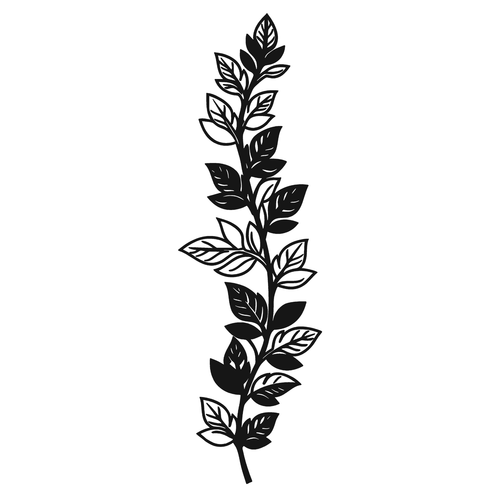 Floral Trio Harmony - laser-cut metal wall art