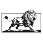 Regal Stride - laser-cut metal wall art
