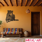 Silent Stalker - laser-cut metal wall art