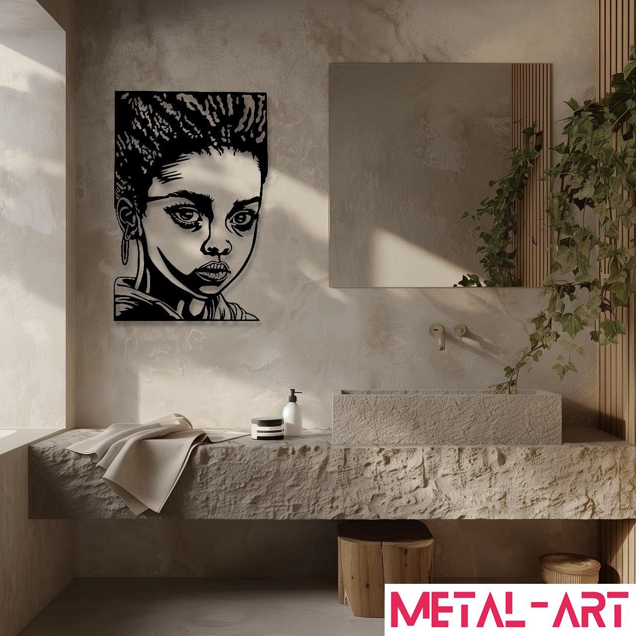 Little Wonder - laser-cut metal wall art