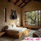 River Sentinel - laser-cut metal wall art