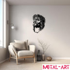 Light of Salvation - laser-cut metal wall art