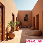 Inner Stripes - laser-cut metal wall art