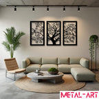 Whispers in the Trees - laser-cut metal wall art