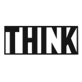 Think Bold - laser-cut metal wall art