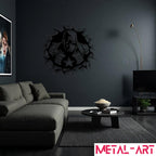 The First Avenger - laser-cut metal wall art