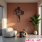 Divine Sacrifice - laser-cut metal wall art