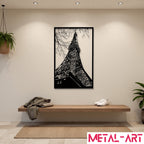 Paris Perspective - laser-cut metal wall art
