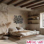 Rose Reverie - laser-cut metal wall art