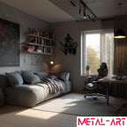 ATV - Mud Splash - laser-cut metal wall art
