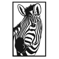 Inner Stripes - laser-cut metal wall art