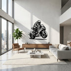 Lift Off - laser-cut metal wall art