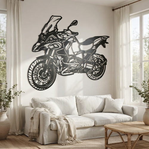 BMW R 1200 GS - laser-cut metal wall art