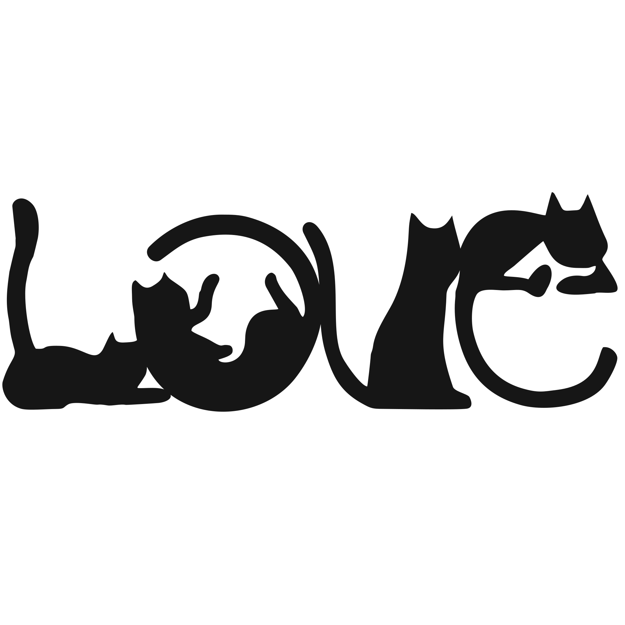 Feline Spell - laser-cut metal wall art