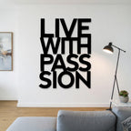 Fire Within - laser-cut metal wall art