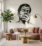 Hold Still - laser-cut metal wall art