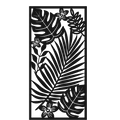 Jungle Bloom - laser-cut metal wall art