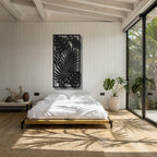 Jungle Bloom - laser-cut metal wall art