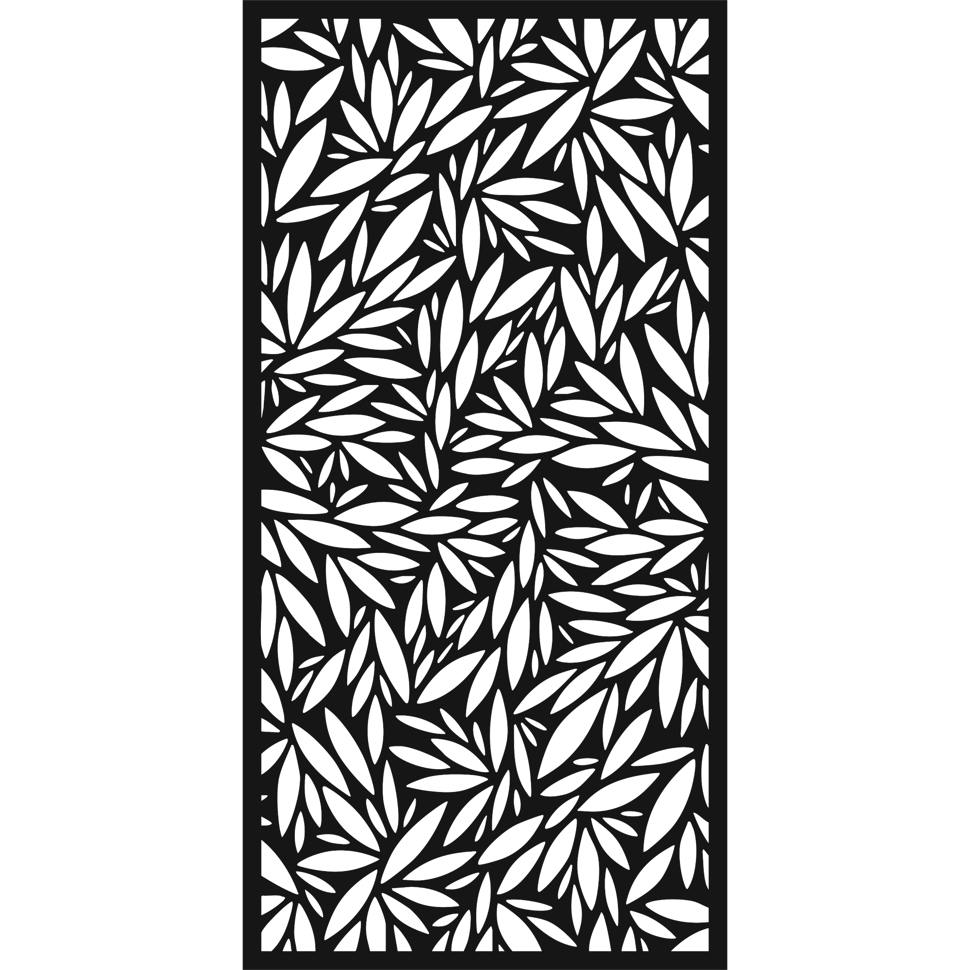 Leaf Toss - laser-cut metal wall art