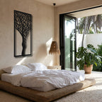 Lone Tree - laser-cut metal wall art